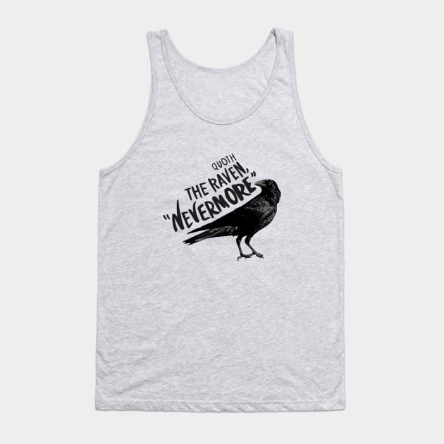 The Raven Tank Top by tamsinlucie